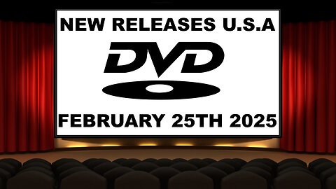 NEW DVD Releases [FEBRUARY 25TH 2025 | U.S.A]