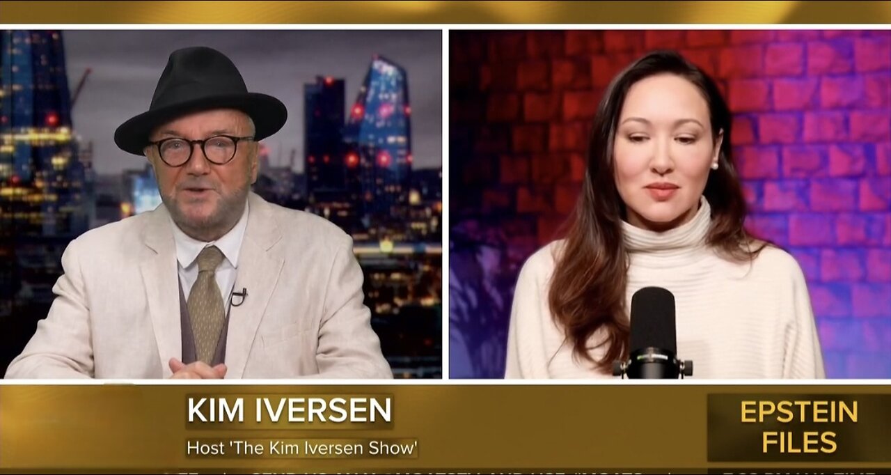 George Galloway x Kim Iverson ~ Trumps got to be blackmailed.
