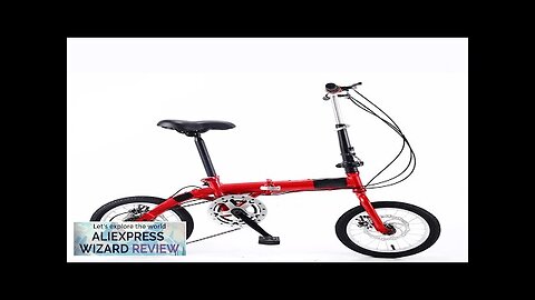 14 Inch Foldable Ultra-Light Bicycle Single/Variable Speed Portable Mini Bicycle Non-Slip Review