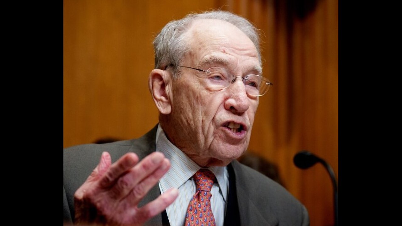 Sen. Grassley Garland, Wray OK'd Arctic Frost Probe