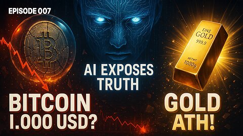 Entlarvt KI die Krypto Bubble? Bitcoin auf 1.000 USD? Gold all-time-high! - Episode 007