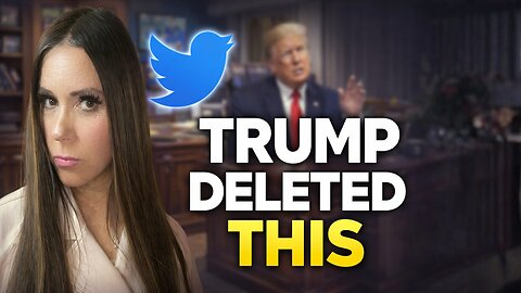 TRUMP posted this VIDEO & DELETED IT in MINUTES!