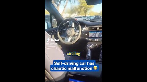 Self driving car 🚗 has a chaotic malfunction
