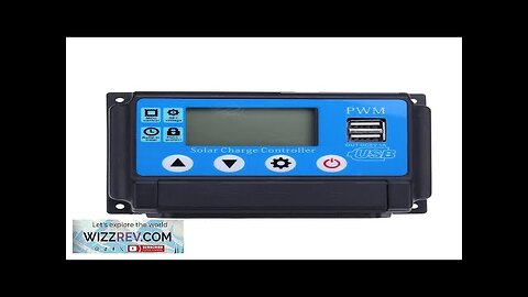 Excellway® 12V 24V 10/20/30/40/50A Auto Solar Panel Solar Charge Controller Battery Charge Review