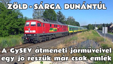 2014.06.09. GySEV és MÁV vonatok Csorna - Vép - Kisrádóc - Vasvár - Zalaszentiván - Balatonszemes