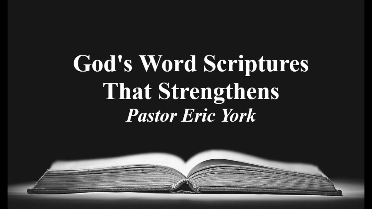 God's Word Scriptures That Strengthen