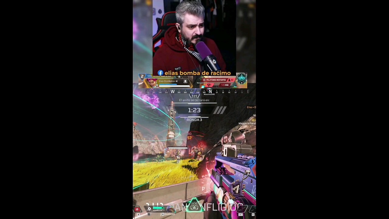 me regresé con el team y más de 600 de daño con L-star 🤭😅🤩 #apex #apexlegends #eliasprotest