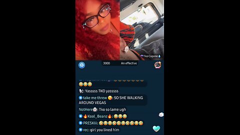 MOET CALL T K O WAS GOING TO COME PICK HER UP.HE GAGGED HER GAG HER🤣🤣