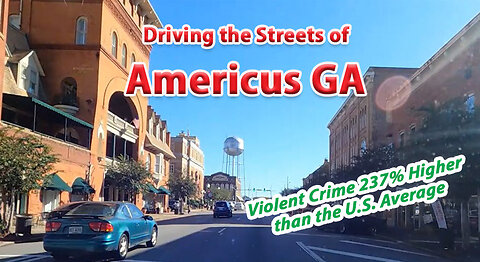 Driving the Streets of Americus GA