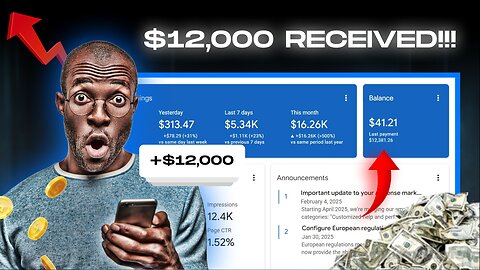 How I Made $12,000 Payment Received From Google AdSense