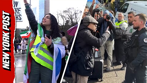 Protests erupt in Geneva as US and Iran wrap up nuclear talks