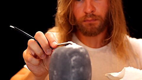 ASMR BY JULIUS - Ultra Fast RAW Barbershop Razor Shave Sounds 🪒💈ASMR💈🪒