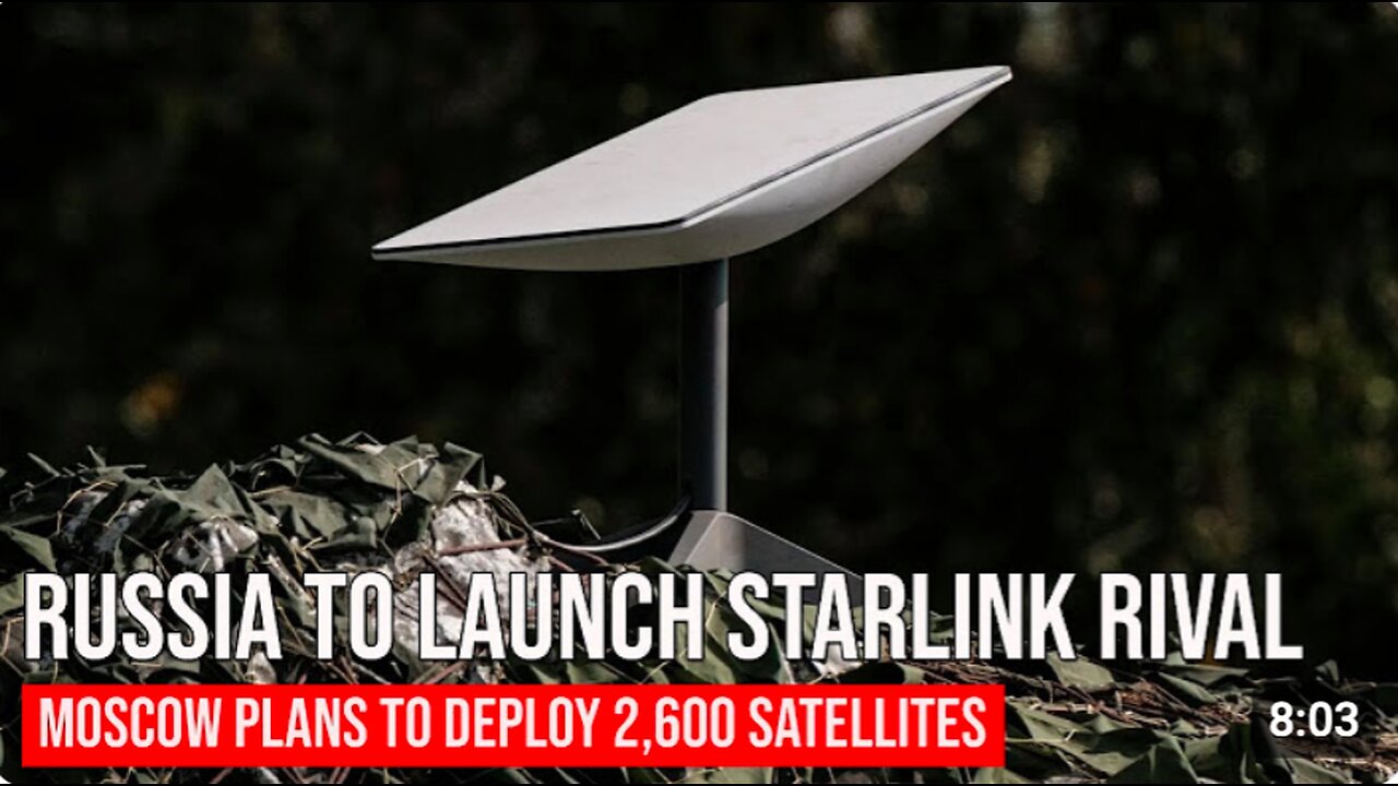 Starlink from Russia - Moscow plans to deploy 2600 satellites by the mid-2030s