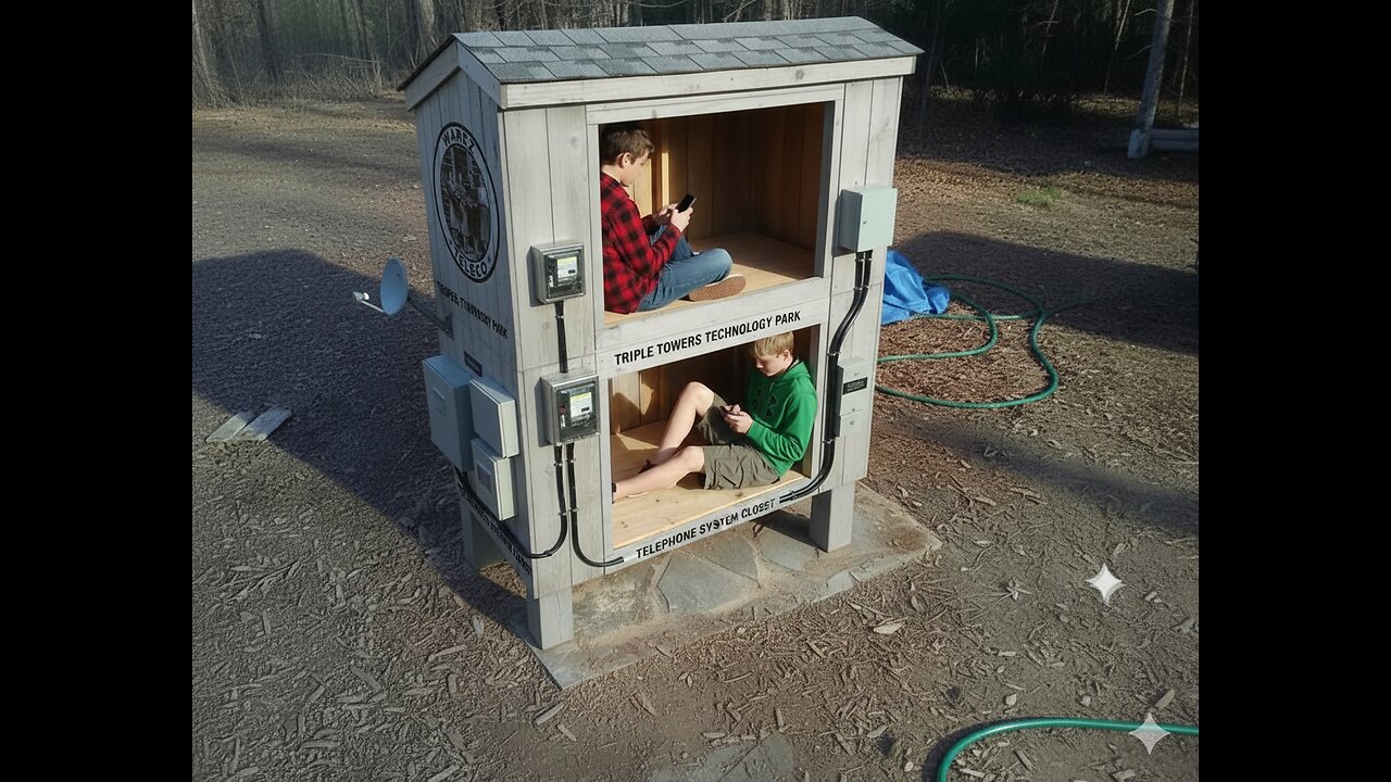 Telecommunications Shed No. 67 📞📱☎️ Slenderman