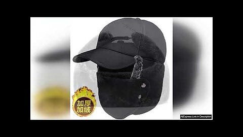 Hat Autumn Winter Warmth Cycling Cold Middle-Aged And Elderly Men Thickened Review