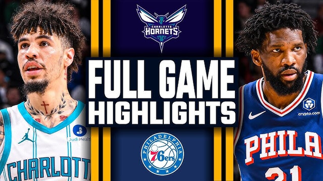 CHARLOTTE HORNETS VS PHILADELPHIA