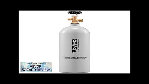 VEVOR 5 Lbs CO2 Tank Aluminum Gas Cylinder Brand New CO2 Cylinder Review