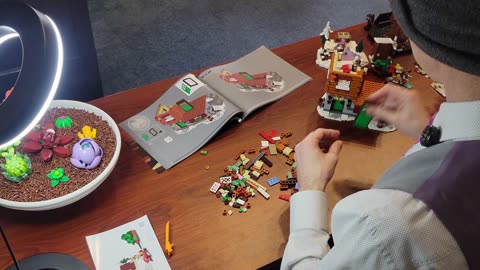 It's SNOWING! | Let's Build the LEGO Alpine Lodge