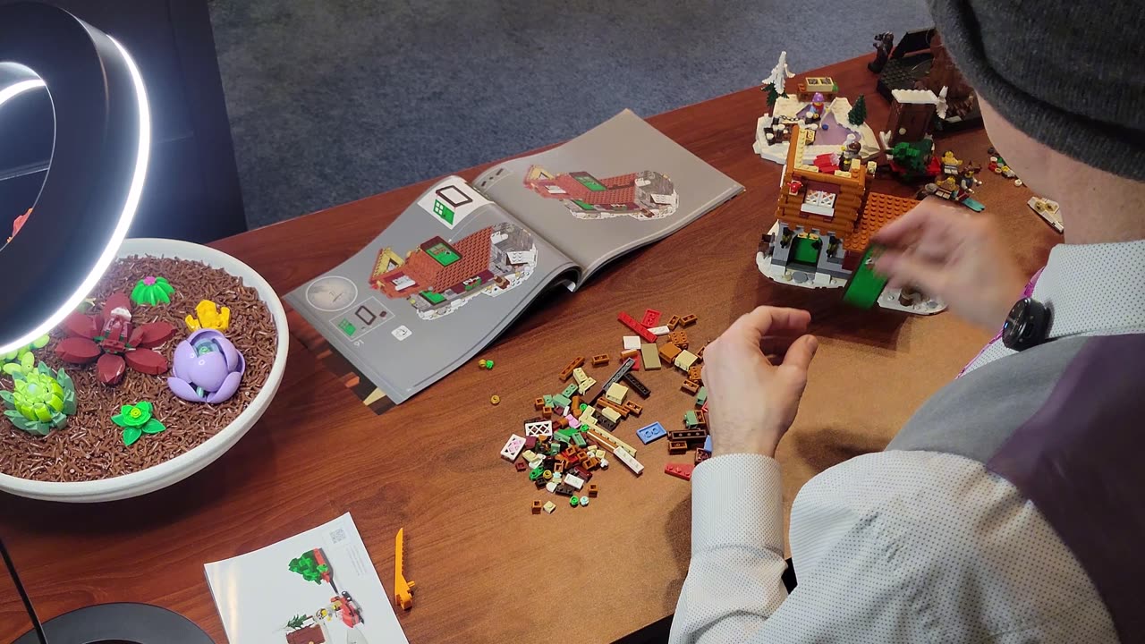 It's SNOWING! | Let's Build the LEGO Alpine Lodge