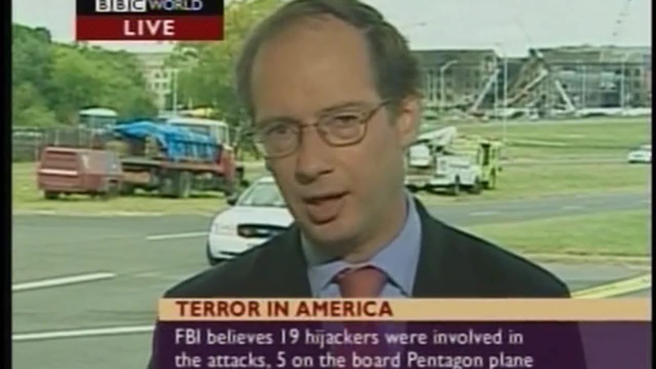 BBC World News BBC September 14, 2001 700pm-730pm BST
