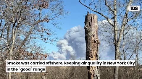 New York on Alert as Fast-Moving Brush Fires Erupt on Long Island | The Daily Guardian