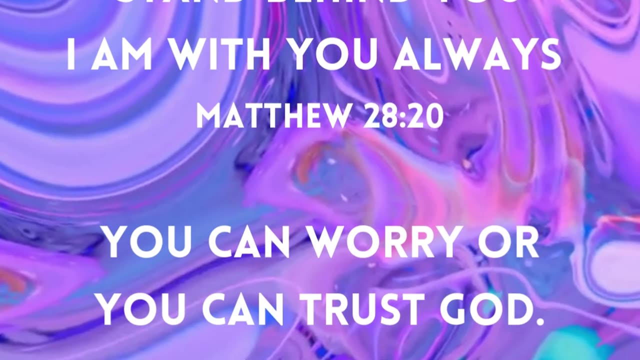 God is with you always