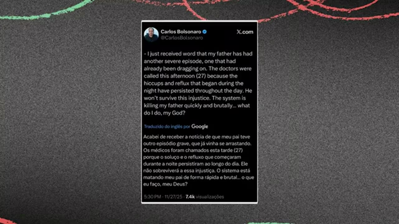 Crise, silêncio e censura: o que realmente está acontecendo com Bolsonaro na prisão