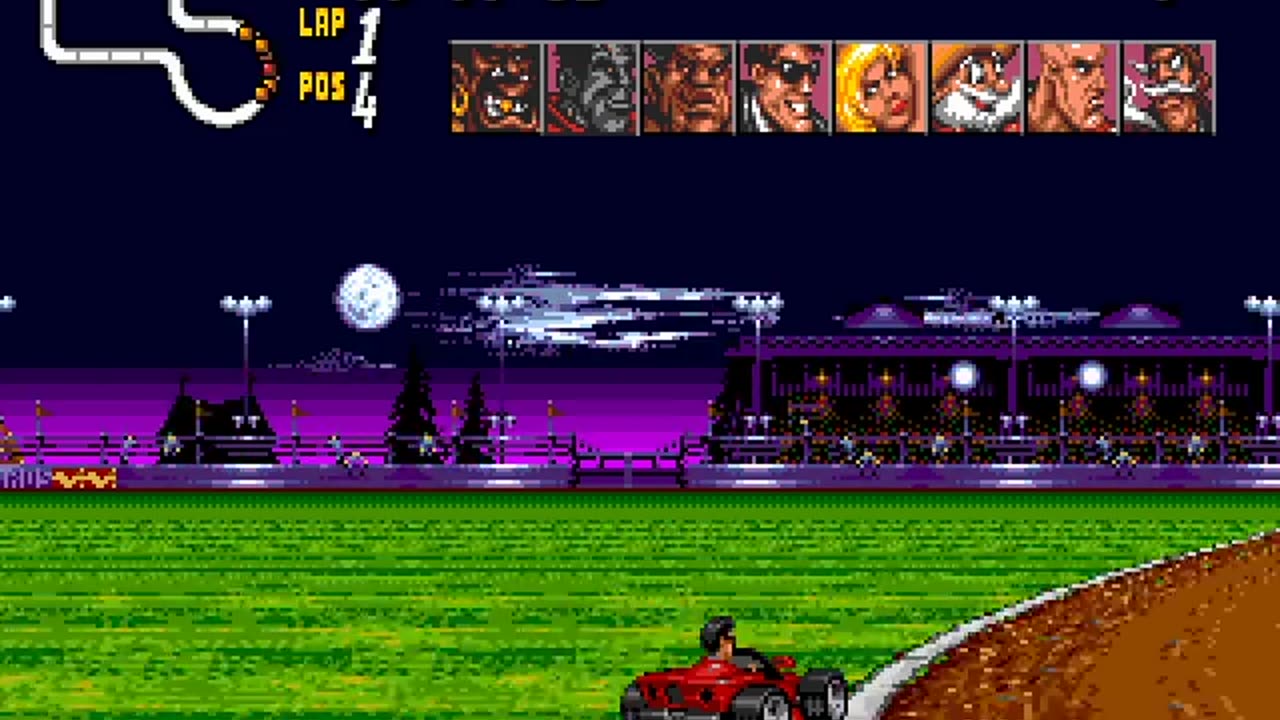 Mega Drive Longplay Street Racer