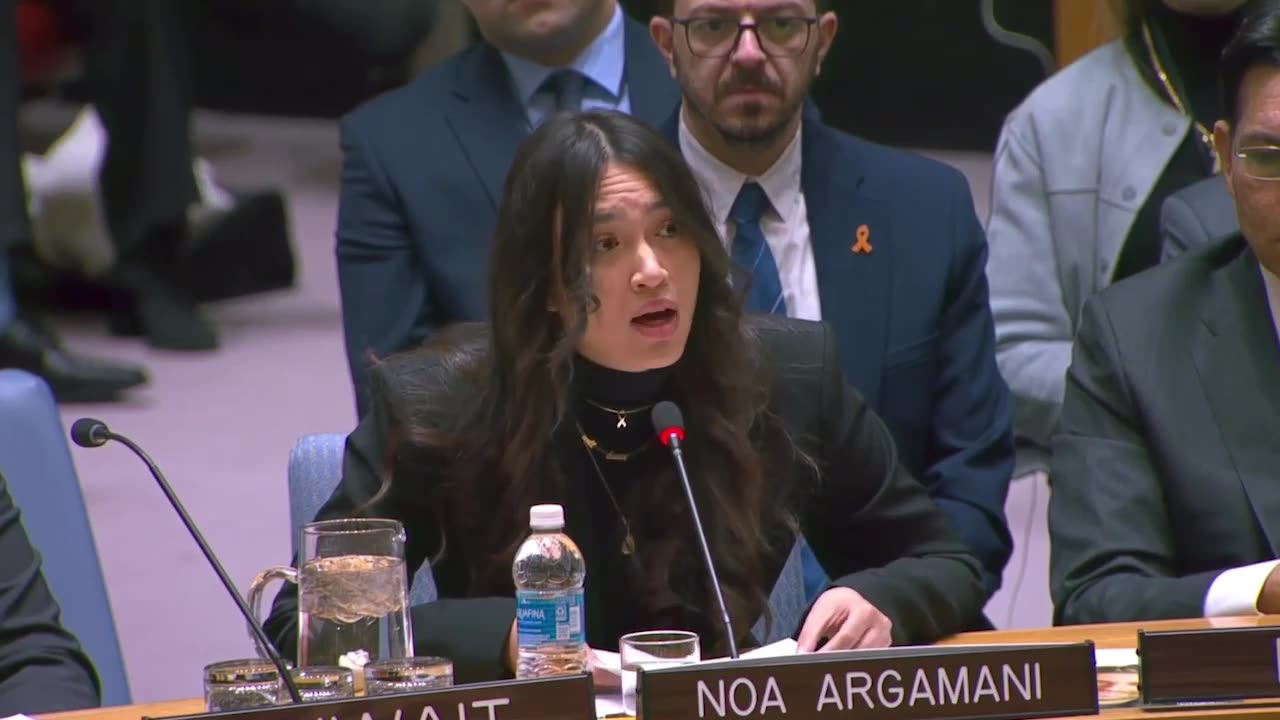 🔥 Former Hamas Hostage Noa Argamani Briefs UN Security Council: “Pure Hell in Captivity” 🚨