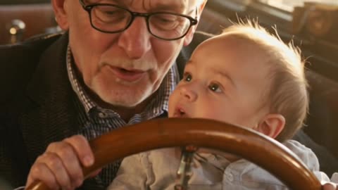 “Grandpa Mishears Mommy AGAIN 😱 Teaches Baby to Drive a CAR 🚗😂 Baby’s Dialogue is PRICELESS!!!”