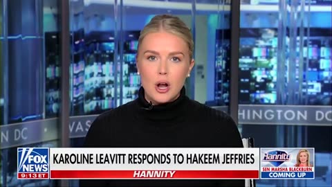 Hakeem Jeffries and the Democrats are lashing out because they know what I said is true.