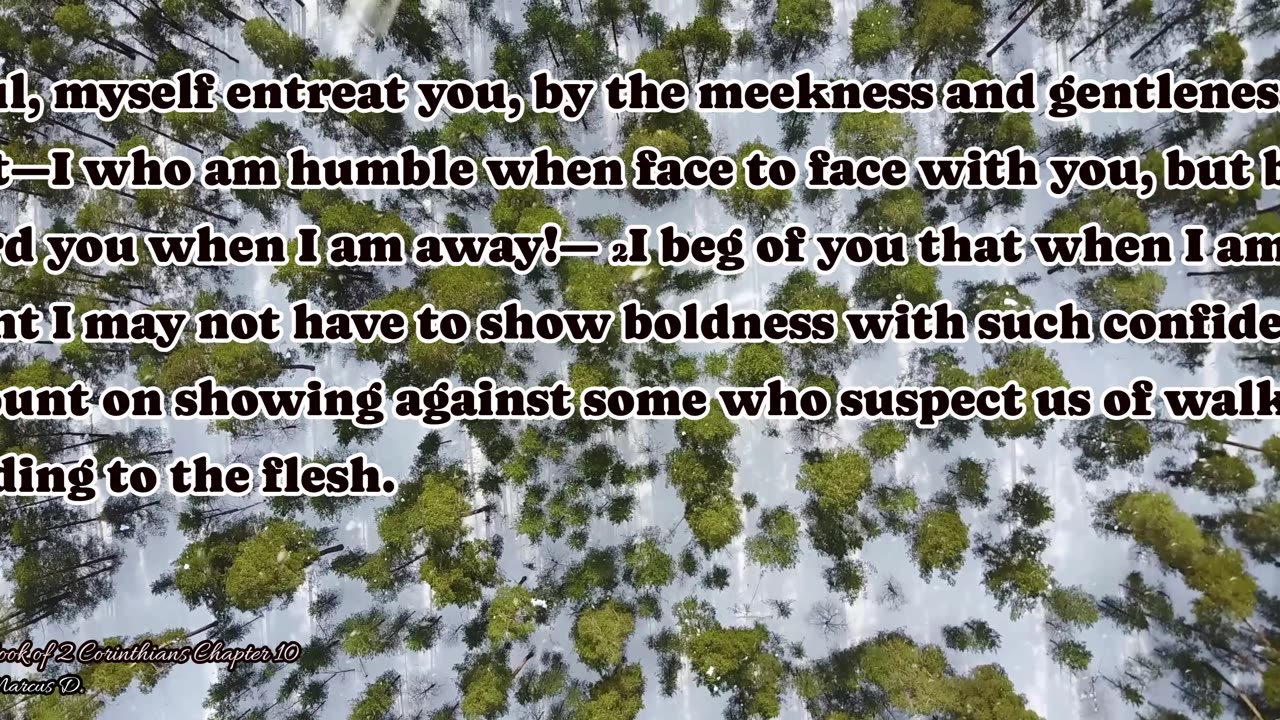 The Book of 2 Corinthians Chapter 10