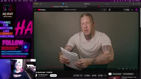 Harley Reacts to Tom MacDonald’s “Charlie”