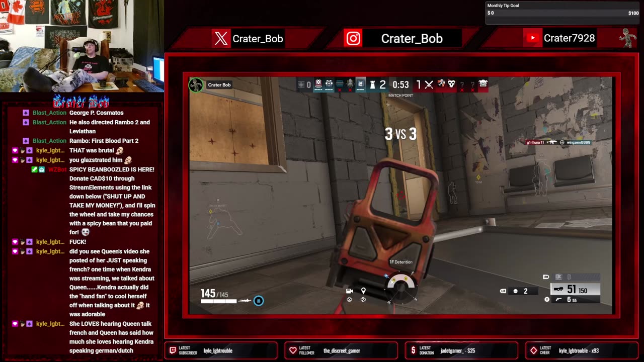 [NO LEFT BUMPER] French-fried operators anyone? Tom Clancy's Rainbow Six Siege X