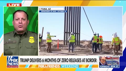 President Trump has had zero releases at the border.