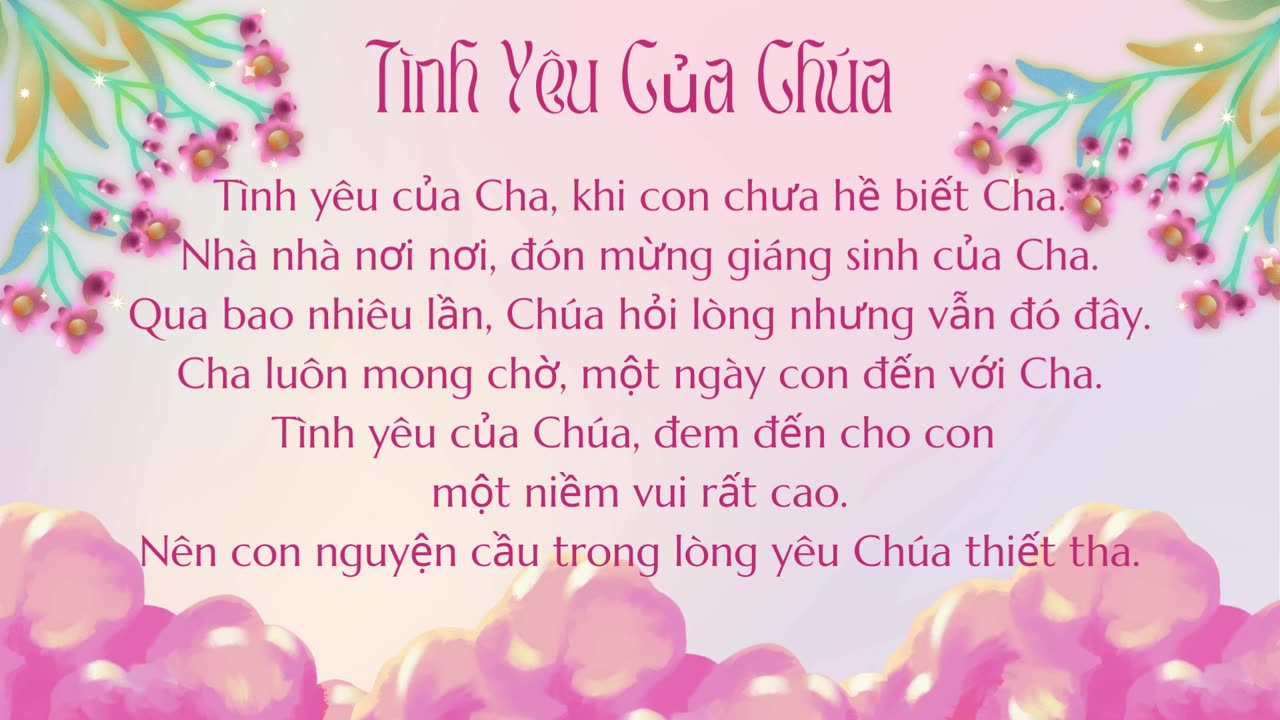 Tình Yêu Của Chúa (God's Love): LAST WK of 2024, HOLY SPIRIT GAVE US A 2ND VIETNAMESE PRAISE SONG.