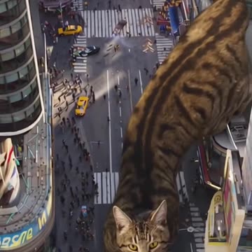 Cat Yarn City Invasions