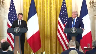 President Trump Stuns President Macron