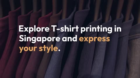 T-shirt Printing In Singapore