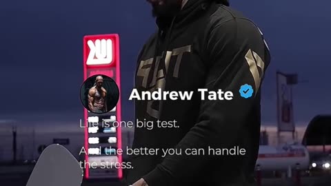 Andrew Tate on Importance of Dealing with Stress