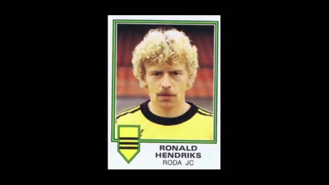 STICKERS PANINI DUTCH CHAMPIONSHIP 1981 ALL TEAMS