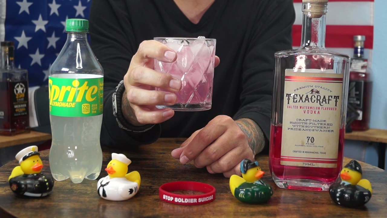 Norman Benoit - Texacraft Salted Watermelon Vodka & Sprite Lymonade