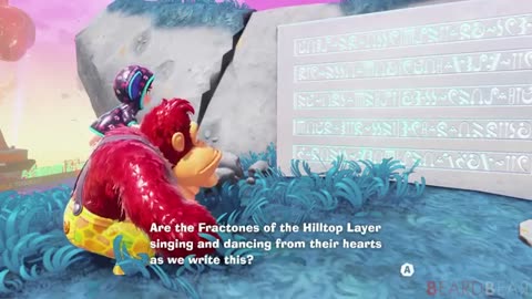 Donkey Kong Bananza - 100% Walkthrough Part 12 - Racing Layer (All Bananas)