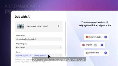 AI Video Dubbing | Translate Videos into 130+ Languages with Perfect Lip-Sync