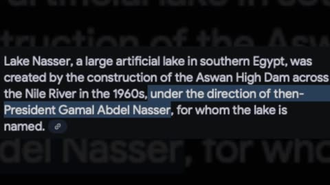 Dams Destroyed Egypt
