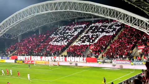 UTA Arad vs CFR Cluj (fanii 'Batranei Doamne' mereu la inaltime)