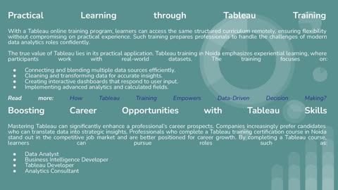 How Tableau Helps Businesses Turn Data Into Insights