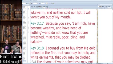 First Truths - Is Belief Enough???