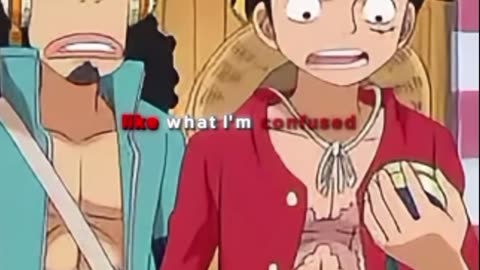 Luffy being Luffy 😂