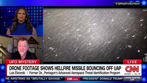 📰👽 CNN: Ex-Head of Government UFO Program Discusses Mystery Object That Repelled a Hellfire Missile